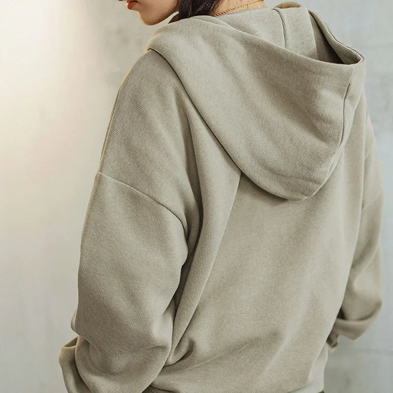 Trek Theme Print Cape Style Sweatshirt