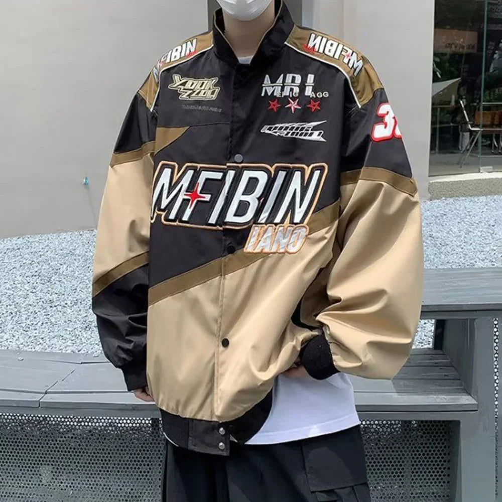 Oversized Energy Racing Motorcycle Jacket