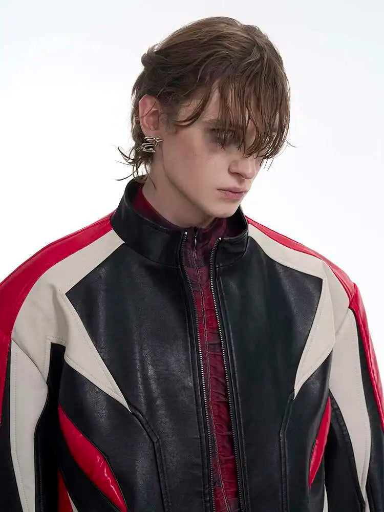 High Street Warmth Without Bulk Leather Jacket
