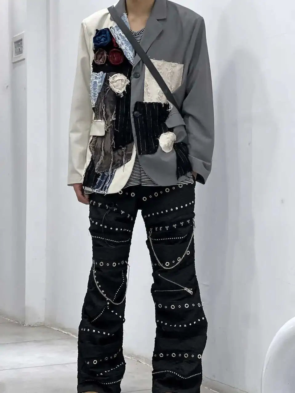 Stylish High Street Patched Blazer