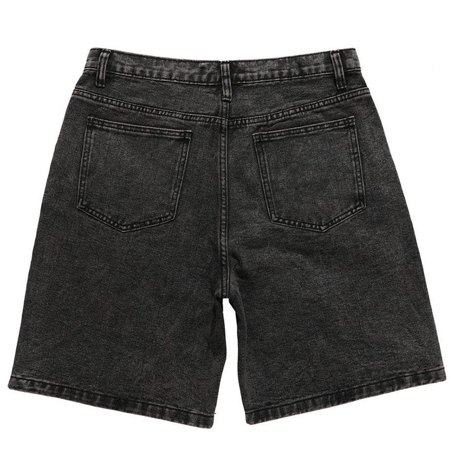 New Patchwork Oversized Hip Hop Short
