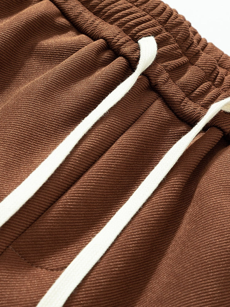 Baggy sweatshorts met trekkoord