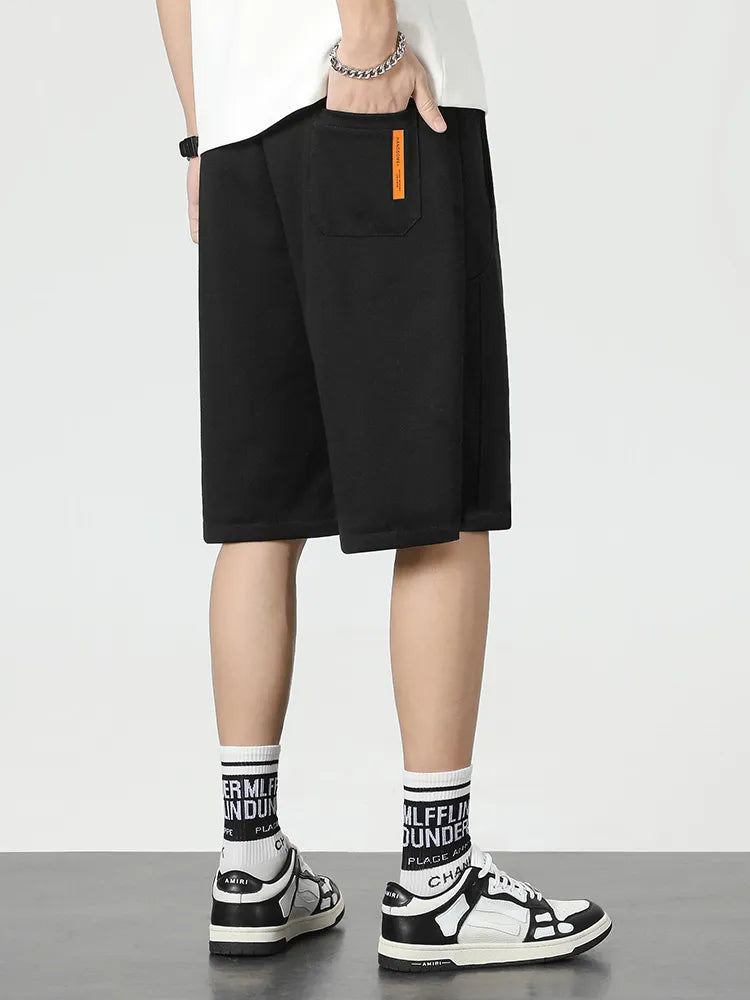 Pantaloncini a vita media con coulisse