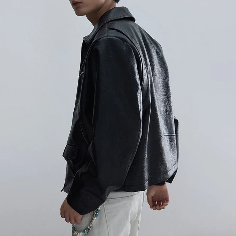 Muse Spring Slim Fit Motorcycle Leather Jacket