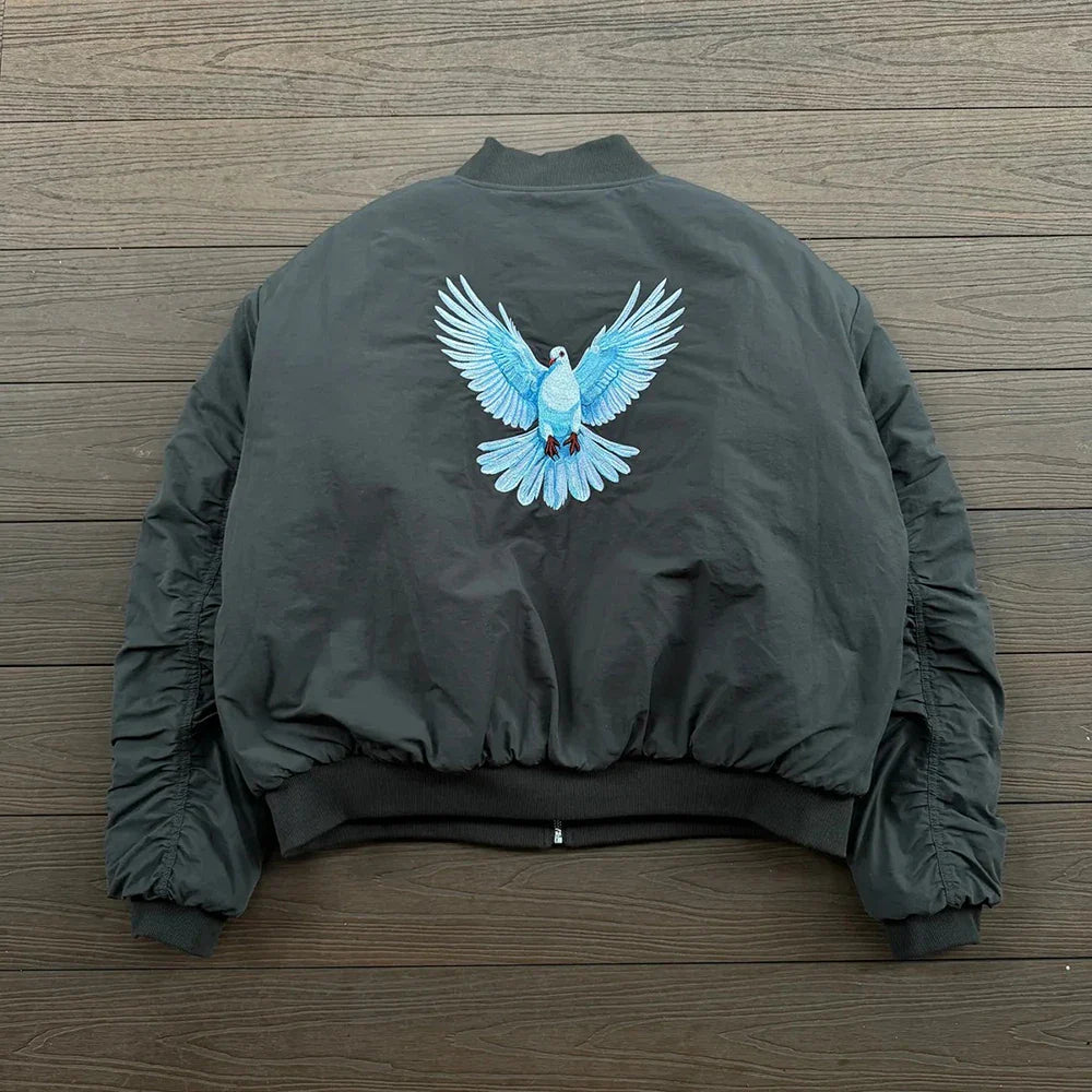 Embroidered Retro High-End Baseball Jacket