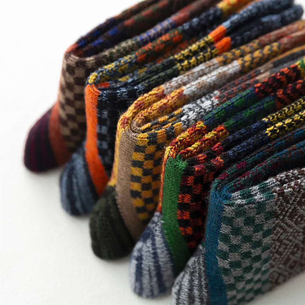 Thick Wool Retro Socks