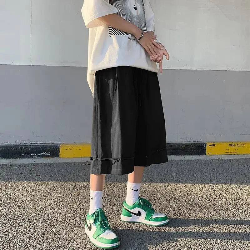 Lightweight Casual Knee-Length Cargo Jorts