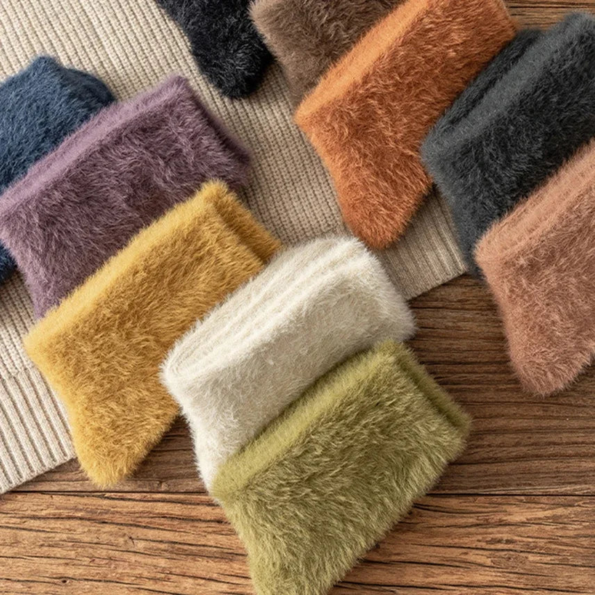 Cozy Soft Winter School Socks