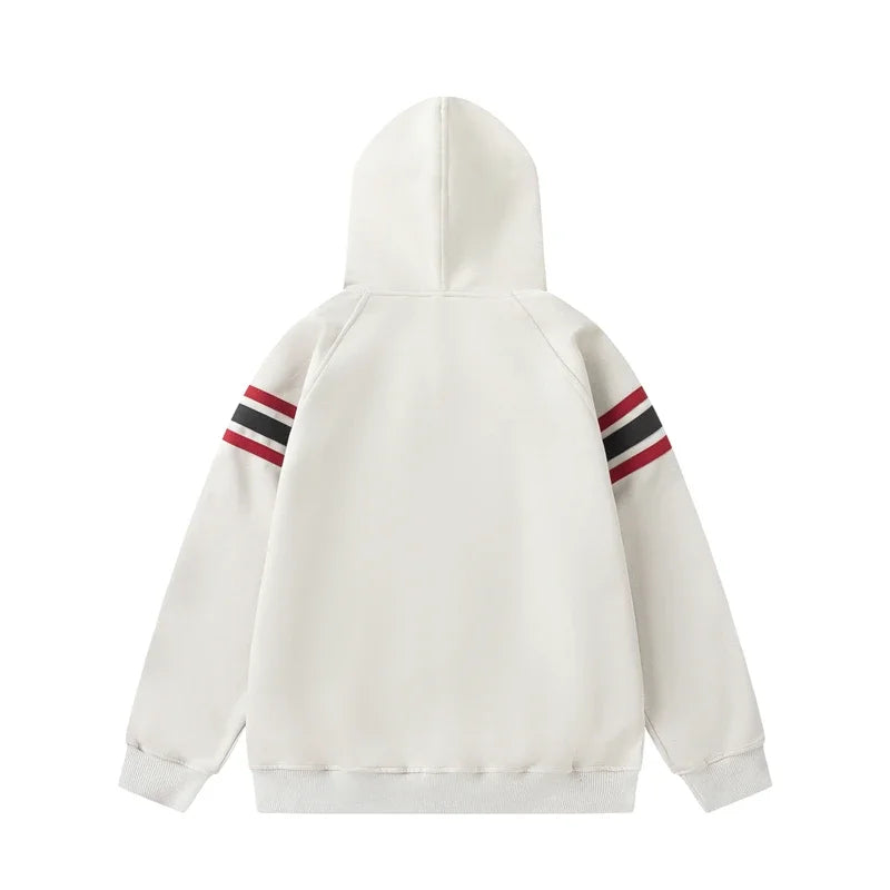 Sweat à capuche zippé de haute qualité