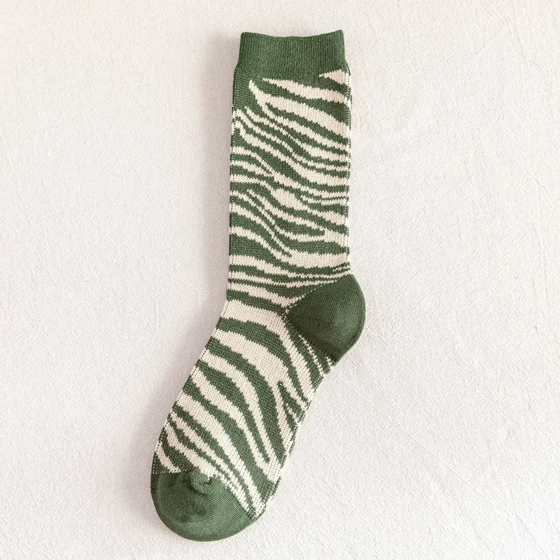 Cozy Vintage Warm Cotton Tube School Socks