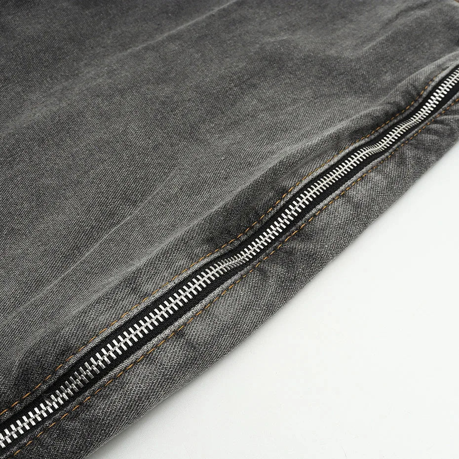 Pantaloncini cargo con cerniera Street