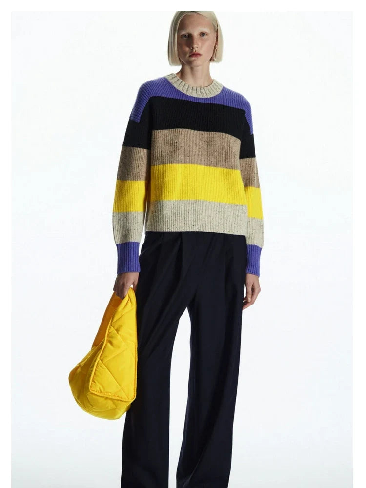 Suéter estándar de estilo nuevo de invierno etéreo vintage