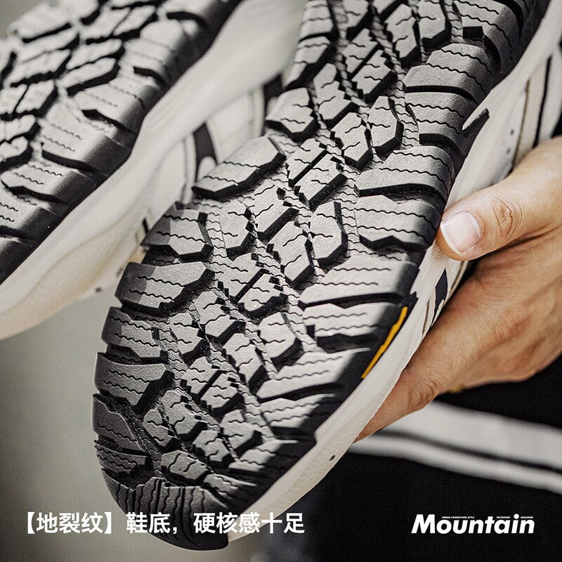 Wavy Solid Sneakers