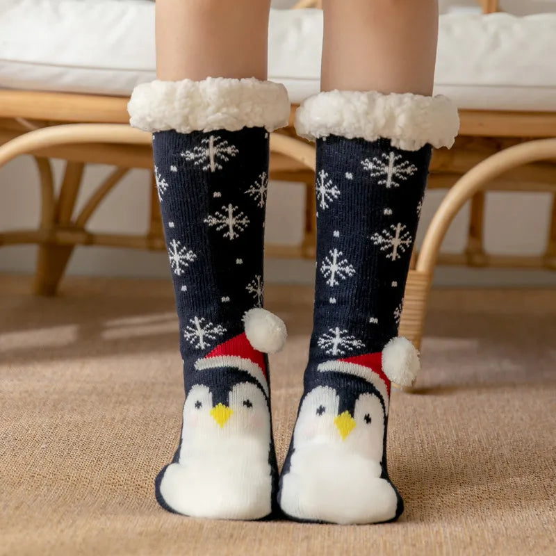 Christmas Fluffy Socks