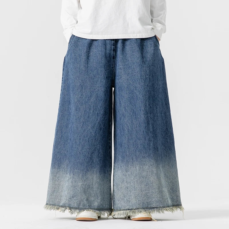 Cozy Oversized Wide Leg Denim Jeans