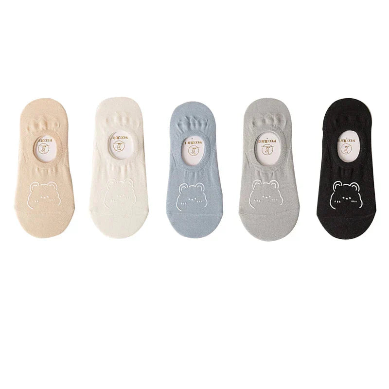 Cute Japanese Cartoon Bear Women Socks