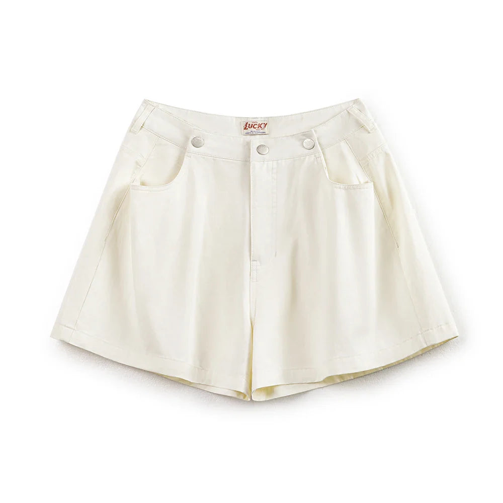 Women Casual Retro Denim Short