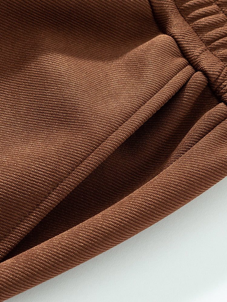 Baggy sweatshorts met trekkoord