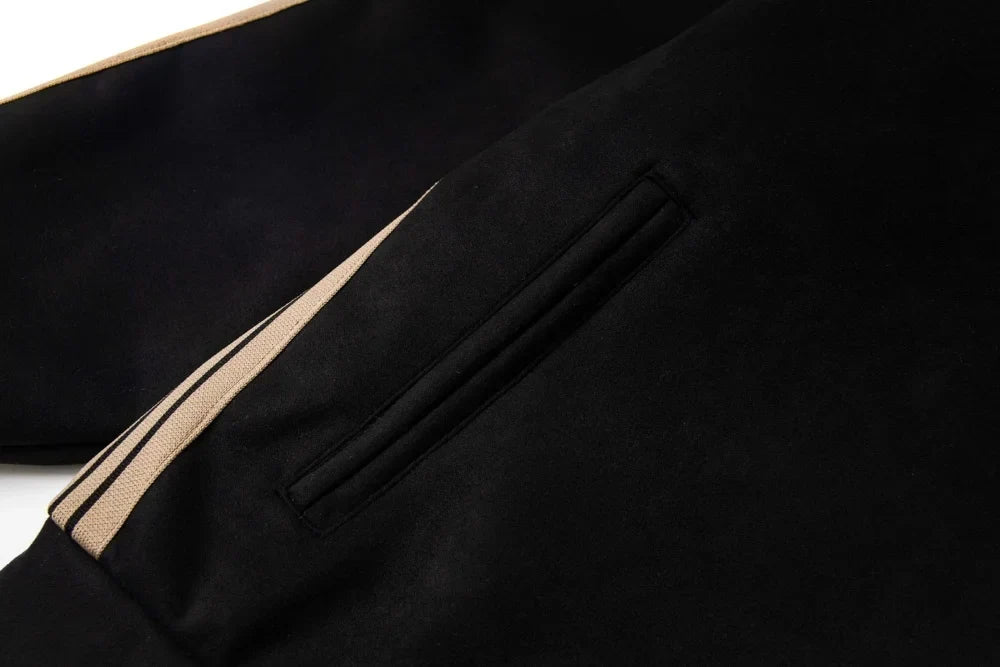 Streetwear High Street Stand Collar Windbreaker Jacket