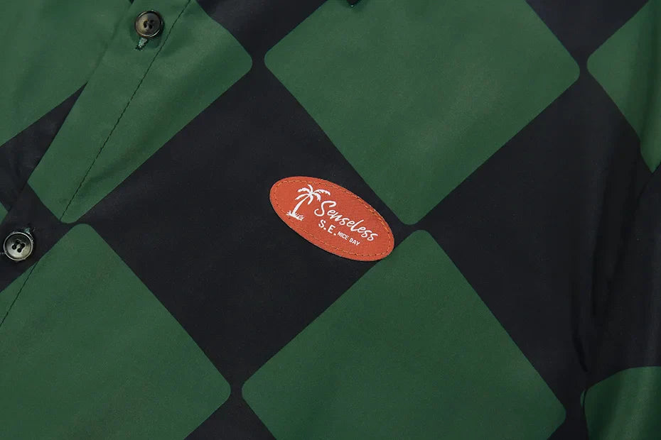 Checkerboard Style Shirt