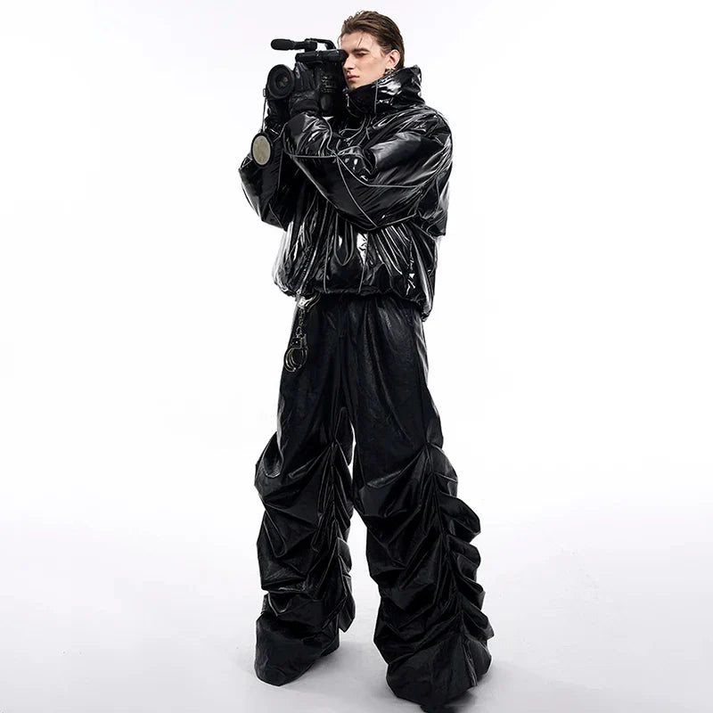Luxury Winter Glossy Comfy AF Padded Jacket