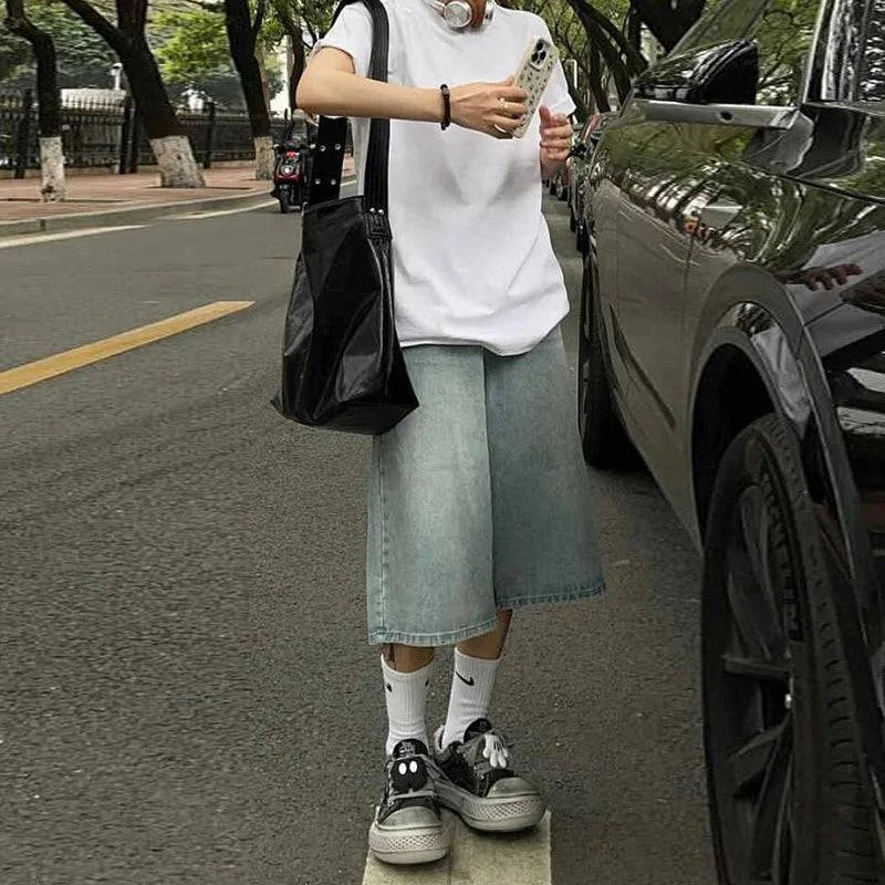 Jean large en jean Y2K