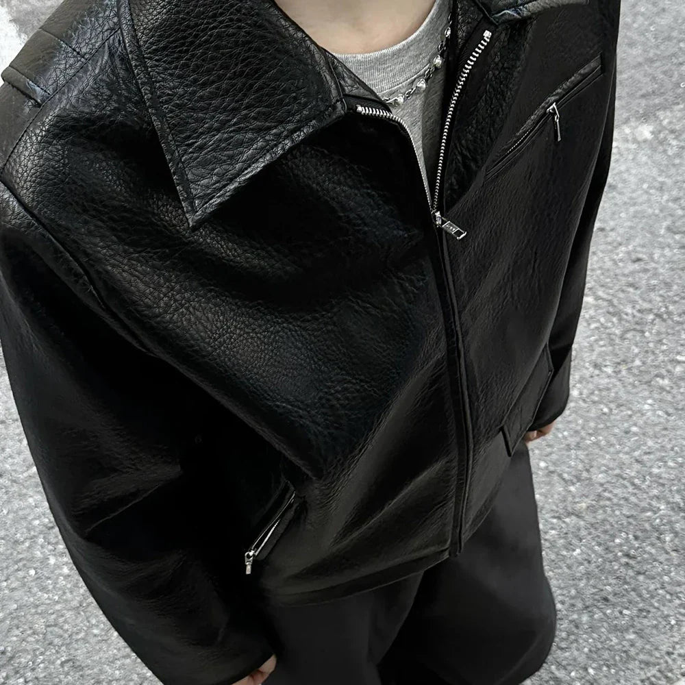 Muse Spring Slim Fit Motorcycle Leather Jacket