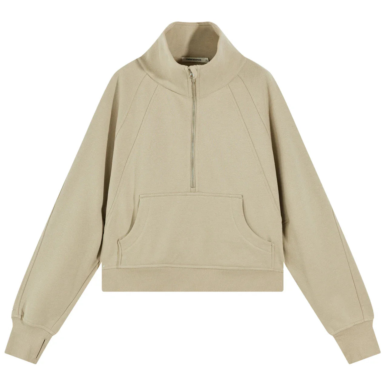 Warm Fleece Half-Zip Sweatshirt