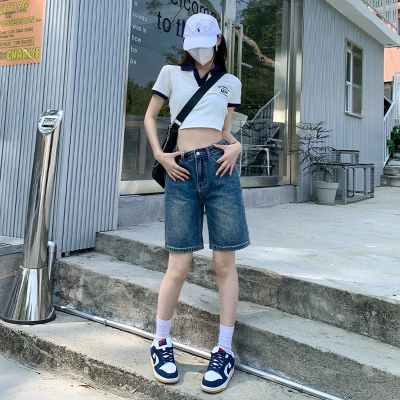 Y2k Baggy Shorts voor dames