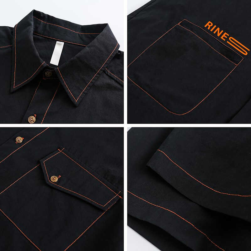 Oversized Solid Color Shirt