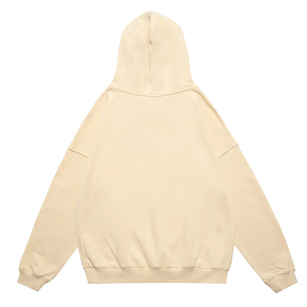 Cherries Print Casual Cotton Hoodie