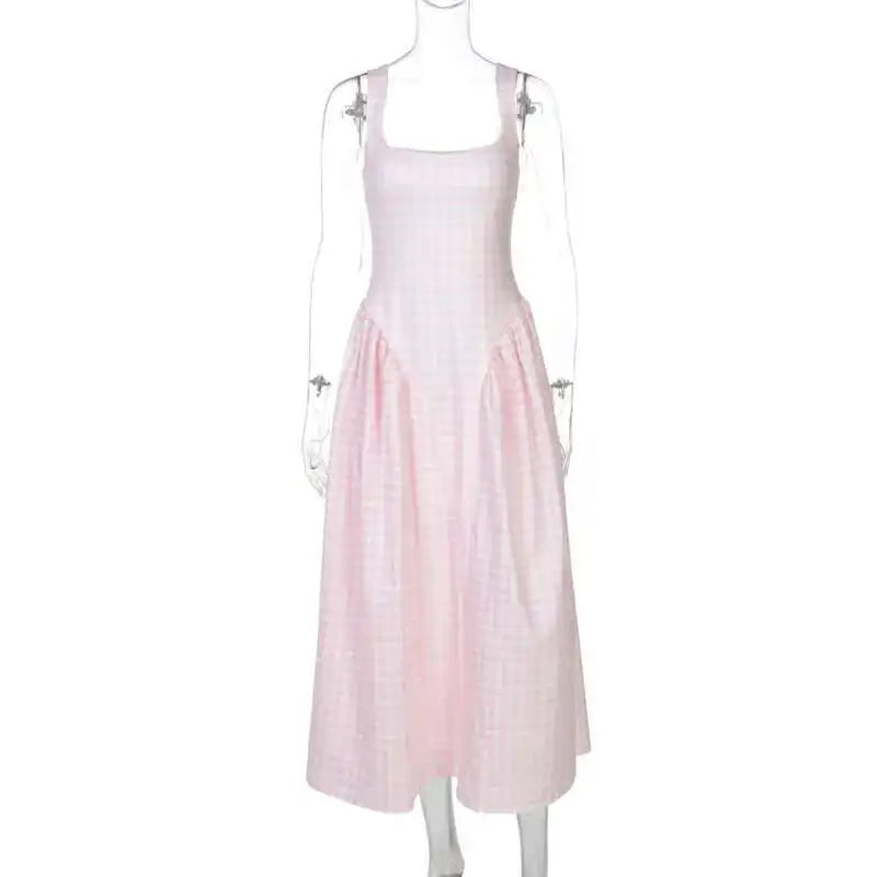Strapless Vintage Maxi Dress