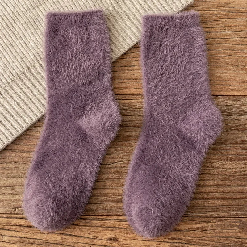 Cozy Soft Winter School Socks