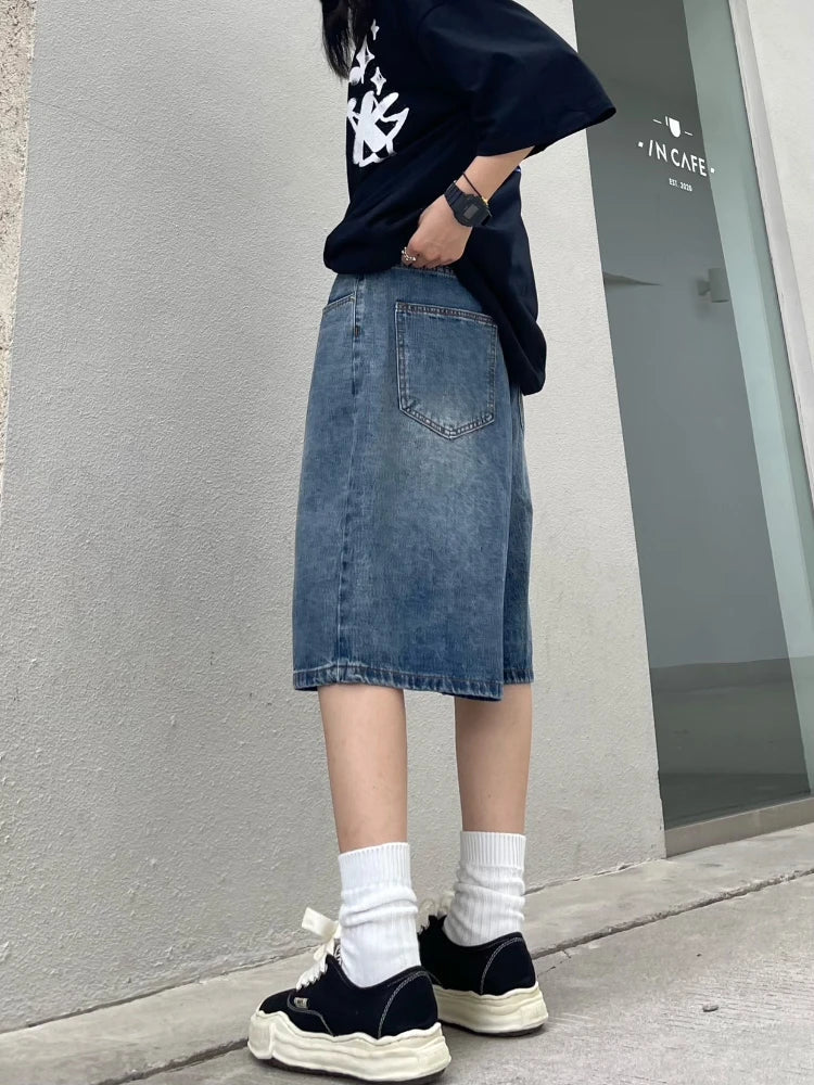 Y2K Baggy Vintage Women's Jorts - MADXMARX