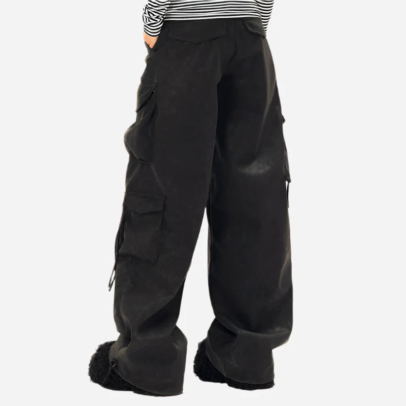 Pantalones cargo holgados y anchos