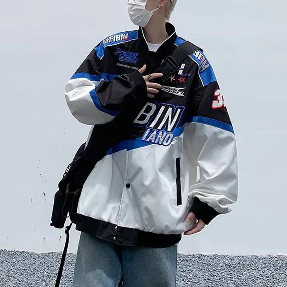 Oversized Energy Racing Motorcycle Jacket