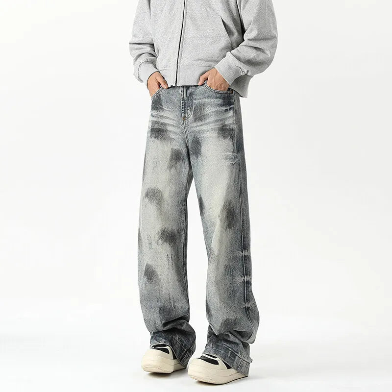 New High Quality Washed Denim Jeans