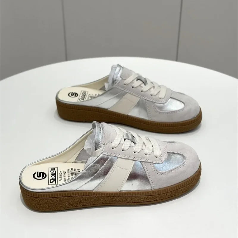 Comfortable Slip On Platform Loafers School Shoes