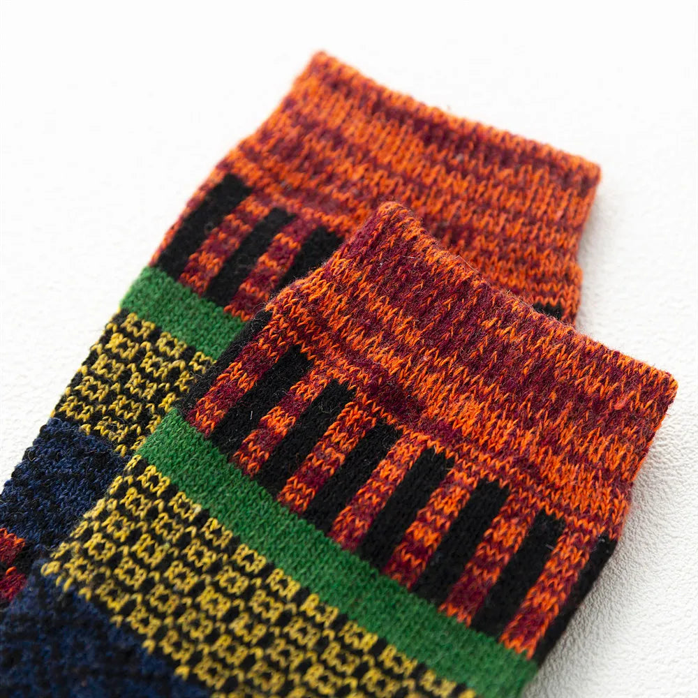 Thick Wool Retro Socks