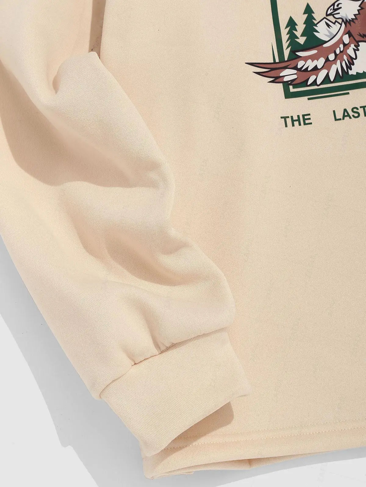 Vintage Alaska Graphic Fleece Sweatshirt