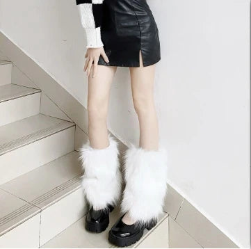 Cozy Plush Leg Warmers
