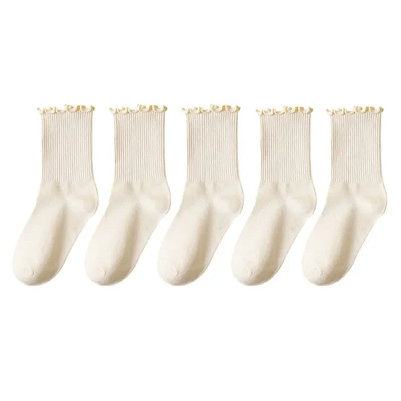Breathable Middle Tube Socks