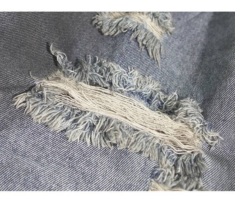 Stylish Personalized Camouflage Denim Jorts