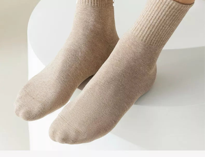 Combed Colorful Breathable Socks