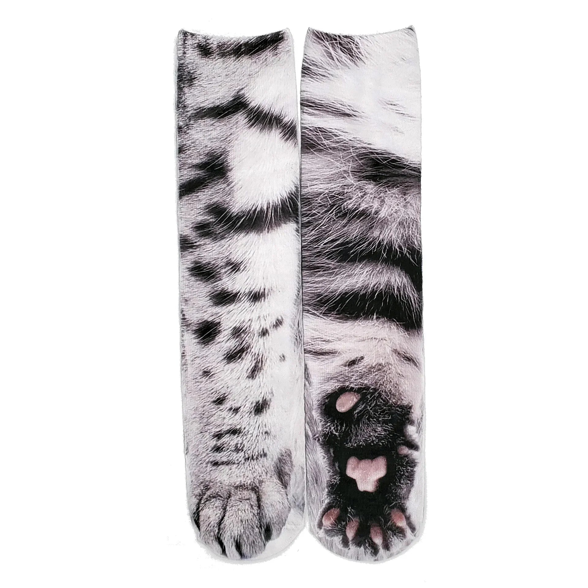 Funny Leopard Tiger 3D Simulation Socks