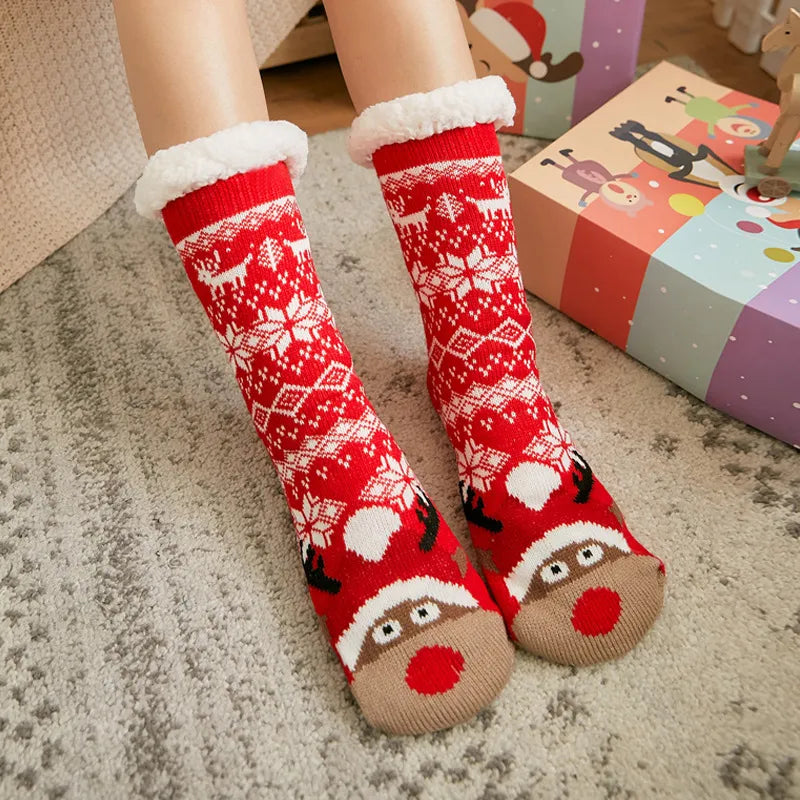 Christmas Fluffy Socks