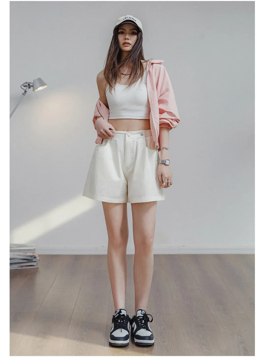 Women Casual Retro Denim Short