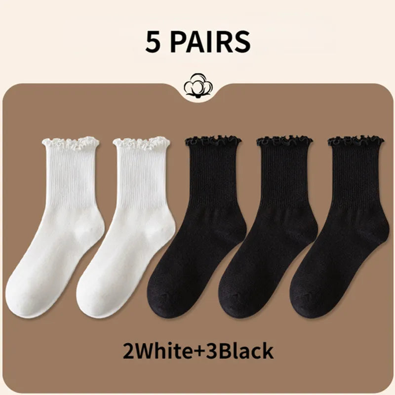 Breathable Middle Tube Socks