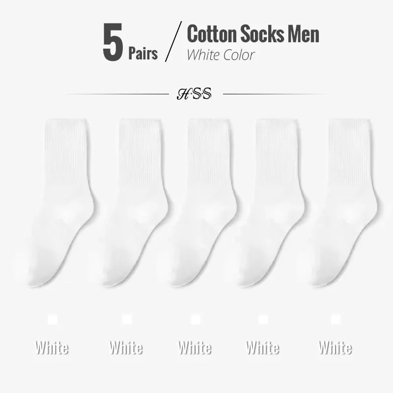 Combed Colorful Breathable Socks