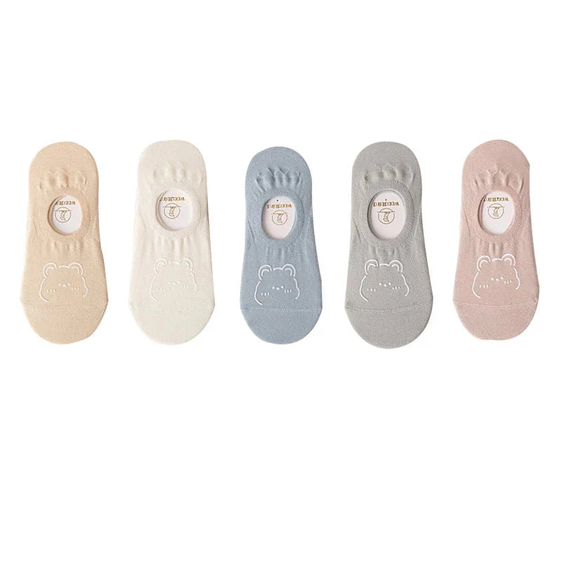 Cute Japanese Cartoon Bear Women Socks